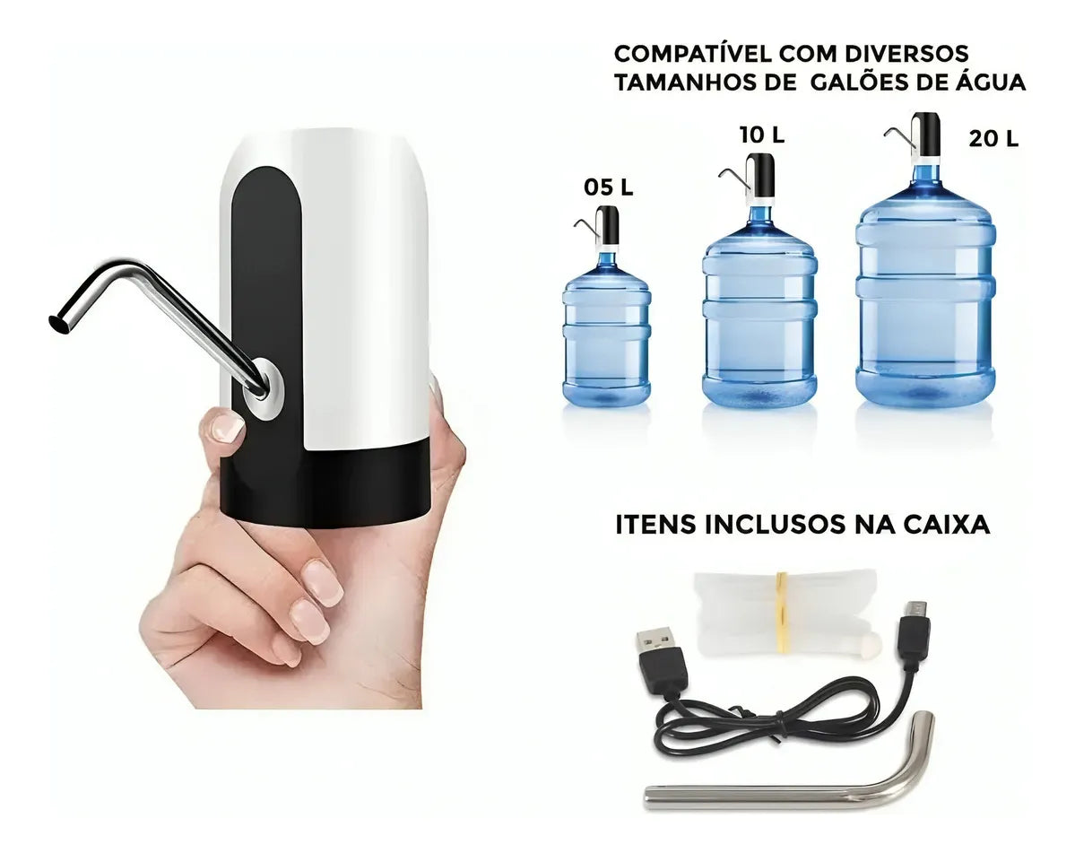 dispensador de agua recargable