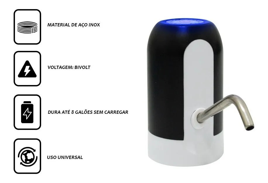 dispensador de agua recargable